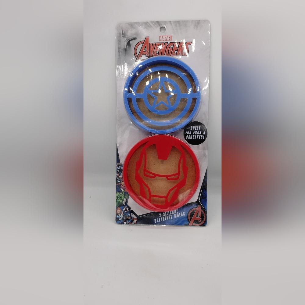 Marvel Avengers Pancake/Egg Breakfast Molds NEW